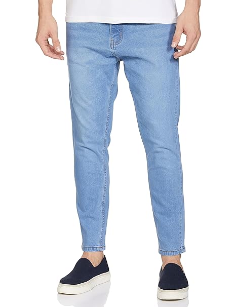 Max Men Washed Carrot Fit Jeans