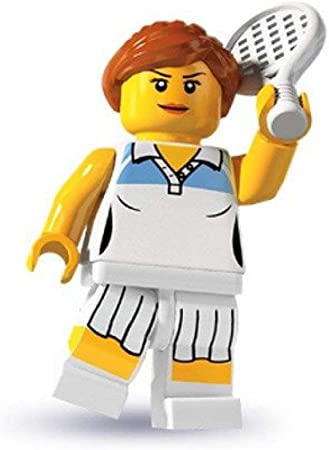 Lego: Minifigures Series 3 &gt; Female Tennis Player Mini-Figure