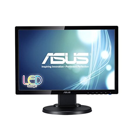 ASUS VE198TL 19" WXGA  1440x900 DVI VGA Ergonomic Back-lit LED Monitor