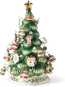 Lenox 893625 Advent Calendar Tree & Ornaments 25-Piece Set, Christmas & Holiday Decor