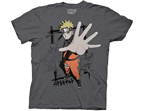 Ripple Junction Naruto - Shippuden Naruto Hand Adult T-Shirt