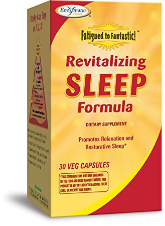 Enzymatic Therapy Fatigued to Fantastic! Revitalizing Sleep Formula (30 Capsules)