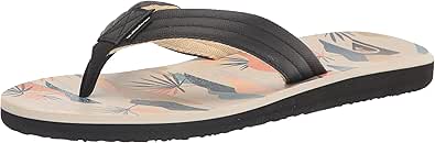 Quiksilver Men's Carver Print Sandal Flip-Flop