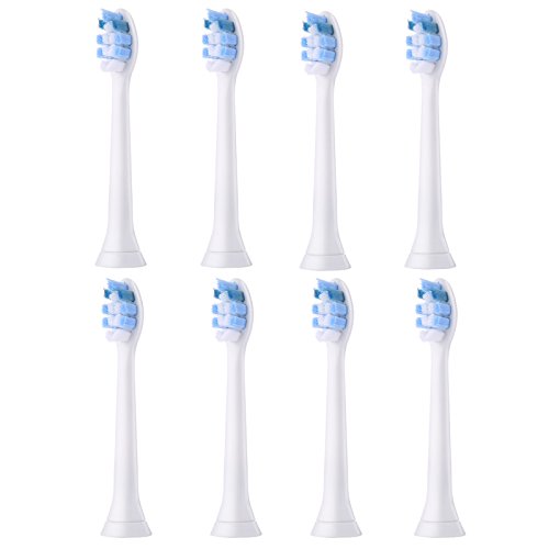 8 Sonic Standard Replacement Sonic Toothbrush Heads for W DiamondClean Hx6062/65