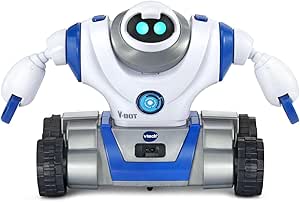 VTech 5-in-1 Make-a-Bot Transformable Robot Toy with Sound Sensor and Obstacle Detector