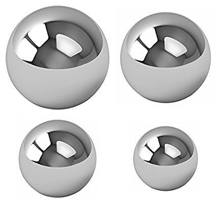Assorted Coin Ring Making Forging Steel Balls - Assortment Of 1", 7/8", 3/4" and 5/8"
