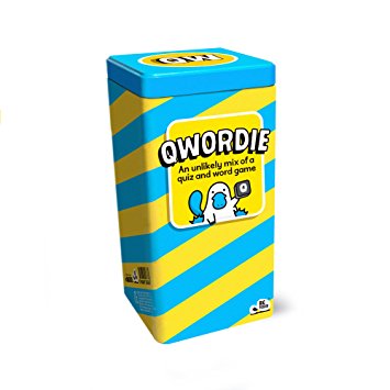 Qwordie: the Quiz and Word Family Board Game