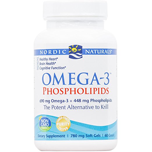 Nordic Naturals - Omega-3 Phospholipids, The Potent Alternative to Krill, 60 Soft Gels (FFP)