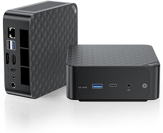 Beelink SER6 Pro Mini PC, AMD Ryzen 9 6900HX (8C/16T, up to 4.9GHz), 32GB DDR5 RAM 1TB PCle4.0 SSD, Max Mini Gaming Computer Support 4K@120Hz Tirple Display/WiFi6/BT5.2/RJ45 2.5G/HDMI2.1/DP1.4/USB4