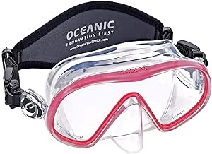 Oceanic Shadow Accent Frameless Dive Mask