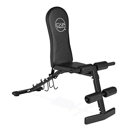 CAP Barbell Black Flat/Incline/Decline Bench