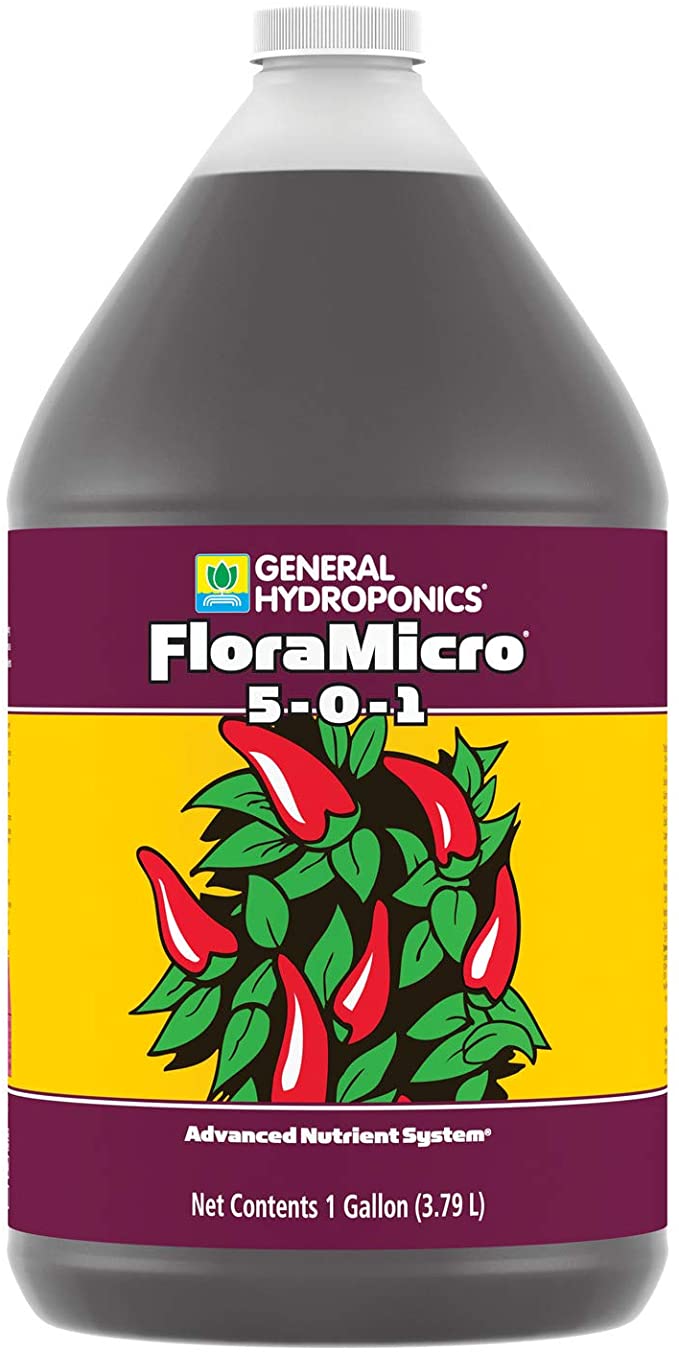 General Hydroponics GH1413 Flora Micro, 1 Gallon
