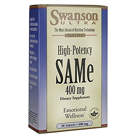 Swanson High-Potency Same 400 mg 30 Tabs