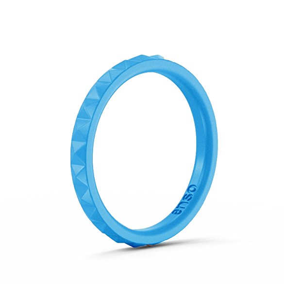 Enso Womens Stackable Silicone Rings