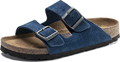 Birkenstock Unisex, Arizona Soft Footbed Sandal - Narrow Width