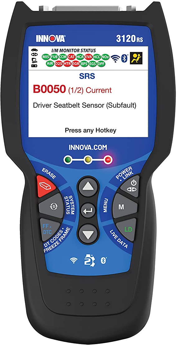 INNOVA 3120RS Code Scanner - Professional OBD2 Scanner - Smog Test Scan Tool - ODB1 Adapters - RepairSolutions2 App