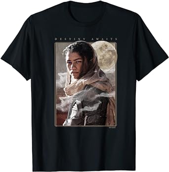 Dune Chani Destiny Awaits Portrait T-Shirt