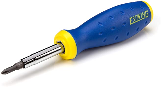 Estwing 6-in-1 Multipurpose Phillips, Slotted, and Hex Screwdriver (42452)