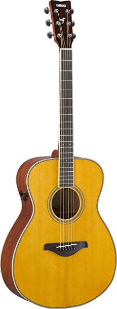 Yamaha FS-TA Concert Size Transacoustic Guitar w/ Chorus and Reverb, Vintage Tint