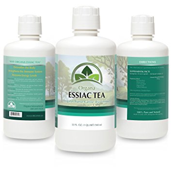 THE BEST Essiac Tea - Certified Organic - Essiac Tea the Native Herbal Remedy - (1 qt 32 Fl Oz.) - Essiac Tonic