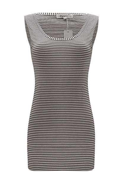 Striped Tank Tops for Women Scoop Neck Long Stretch Camisole Layering Top