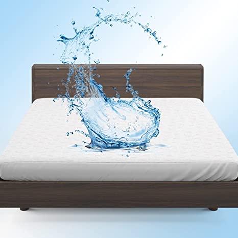Premium Twin Waterproof Mattress Protector - Breathable Mattress Cover - Noiseless Ultra Soft Bed Protector Deep Pocket for Kids Pets and Adults - Machine Washable