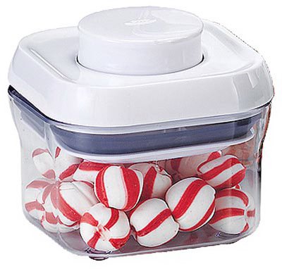 Oxo International 1106040 Small Food Storage Container, 0.3-Qt. - Quantity 4 Containers, Food Storage