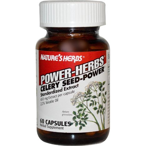 Natures Herbs Celery Seed-Power 60 Capsules