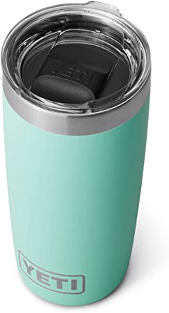 YETI Rambler 10 oz Tumbler, Stainless Steel, Vacuum Insulated with MagSlider Lid, Seafoam