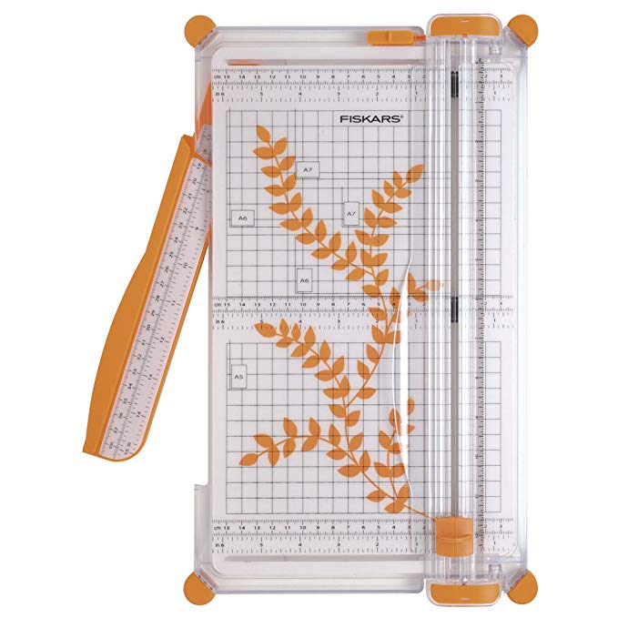 Fiskars Large Personal Surecut Paper Trimmer 30 cm - A4, With Cutting line guide, 1003758