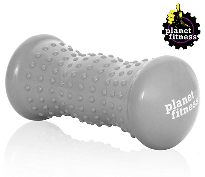 Planet Fitness Hot/Cold Foot Roller Massager with Bumps for Soothing Heel Pain, Sore Feet, Plantar Fasciitis