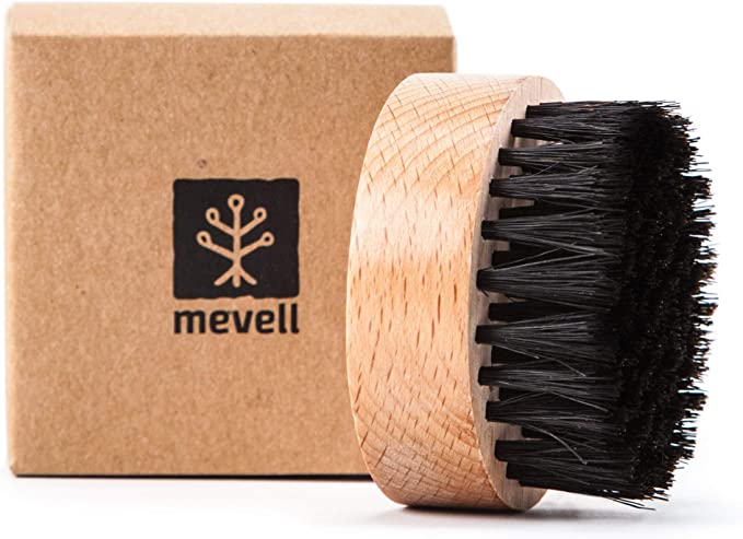 Mevell Cleaning Scrub Brush for Cutting Boards and Butcher Blocks, Also Good for Cast Iron, Counter Tops, Dishes and Wood Utensils