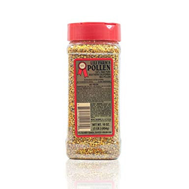 California Raw Bee Pollen 1 Lb / 16 Ounces / 453g Pure 100% Natural Gift Wrapped