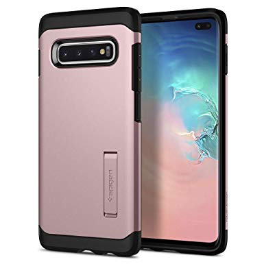 Spigen Tough Armor Designed for Samsung Galaxy S10 Plus Case (2019) - Rose Gold