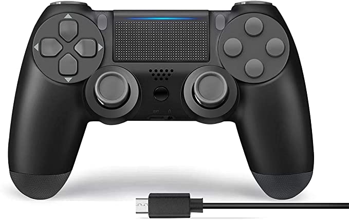 JORREP PS4 Controller, Wireless Controller Joystick Remote Intended for Playstation 4/Pro/3/Slim/ PC, Six-axis Gyro Sensor and Touch Pad Dualshock 4 Console