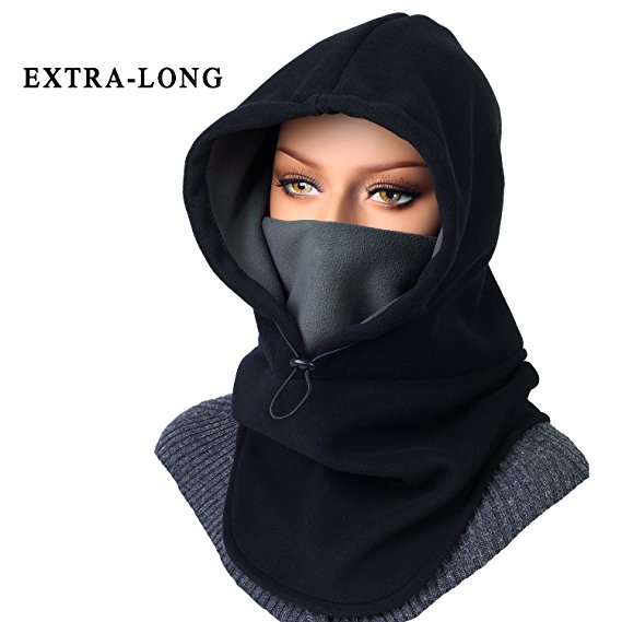 Mazo Double Layers Thicken Warm Full Face Cover Winter Ski Mask