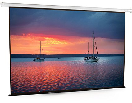 VIVO 100" Electric Motorized Projector Screen 100 inch Diagonal Auto with Remote 4:3 Projection HD (PS-E-100E)