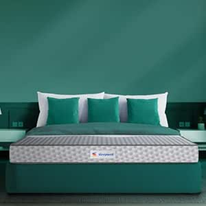 Sleepwell Ortho PRO Profiled Mattress | Acuprofile Technology | Impression (Memory) Foam | Spine and Back Support | Profiled HR Foam | Neem Fresche Technology | King Size | 72X72X6 | 5 Yrs Warranty