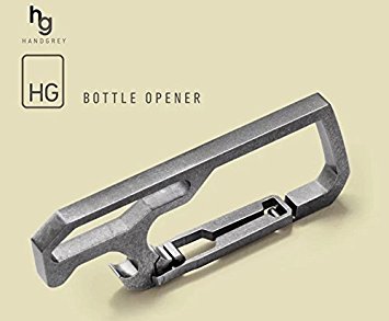 HANDGREY Premium Grade 5 Titanium Key Carabiner - HG