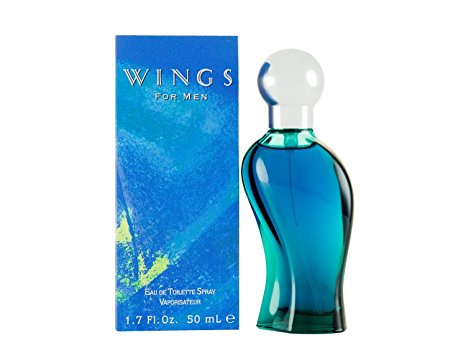 Wings by Giorgio Beverly Hills for Men, Eau De Toilette Spray, 1.7-Ounce