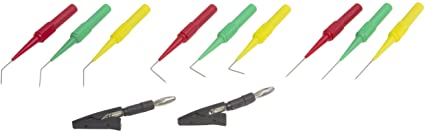 Lisle 64750 11-Piece Back Probe and Alligator Clip Set