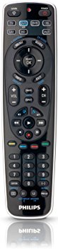 Philips SRP5107/27 Universal Remote Control featuring Simple Setup (Black) (Discontinued by Manufacturer)