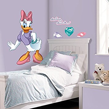 Roommates Rmk1513Gm Daisy Duck Peel And Stick Giant Wall Decal