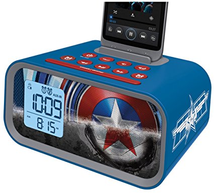 Captain America Dual Alarm Clock ( MC-M23 )