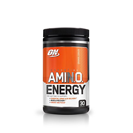 Optimum Nutrition (ON) Amino Energy - 30 Servings (Orange Cooler)