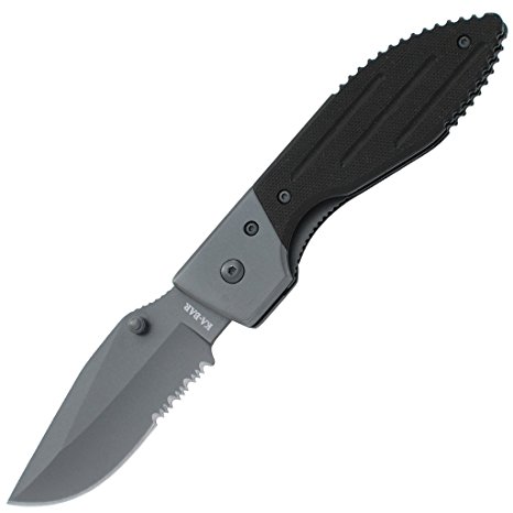 Ka-Bar Warthog Folder II Knife with Serrated Edge