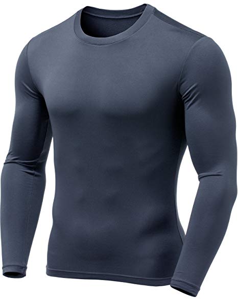 Tesla Men's Thermal Wintergear Compression Baselayer Long Sleeve Tops