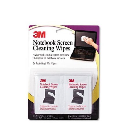 3M Notebook Screen Cleaning Wipes 39  x 69 Inches CL630