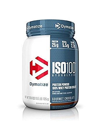 Dymatize ISO-100 Hydrolyzed Whey Protein - Chocolate - 1.6lbs