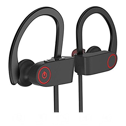 Oranka Bluetooth Headphones,Best Wireless Sports Earphones With Mic HD Stereo Sound Sweatproof In Ear Earbuds For Running Workout Gym CVC 6.0 Noise Cancelling IPX7 Waterproof 8 Hours Battery Headsets.